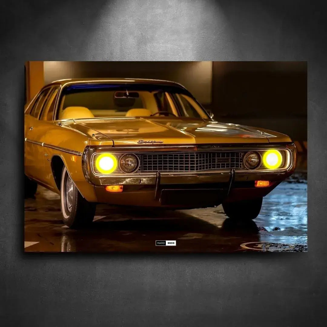 Tableau Dodge Coronet Sedan en Plexiglass | Marodeco