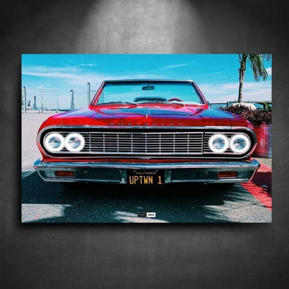 Tableau Chevrolet Chevelle Cabriolet en Plexiglass | Marodeco