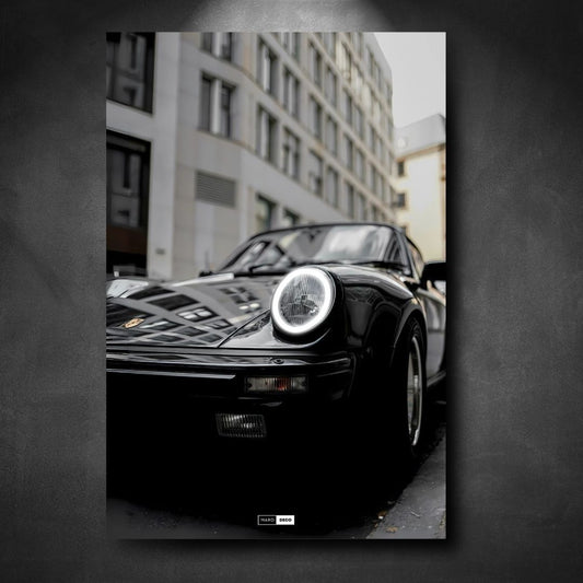 Tableau Néon Porsche 911-Marodeco