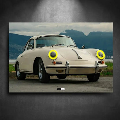 Tableau Porsche 356C Coupe en Plexiglass | Marodeco