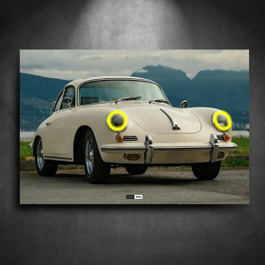 Tableau Porsche 356C Coupe en Plexiglass | Marodeco