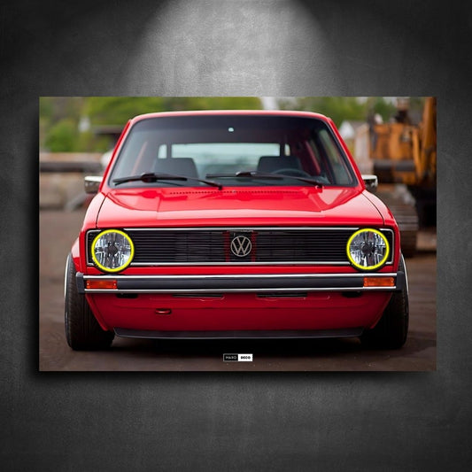 Tableau Néon Volkswagen Golf Mk1-Marodeco
