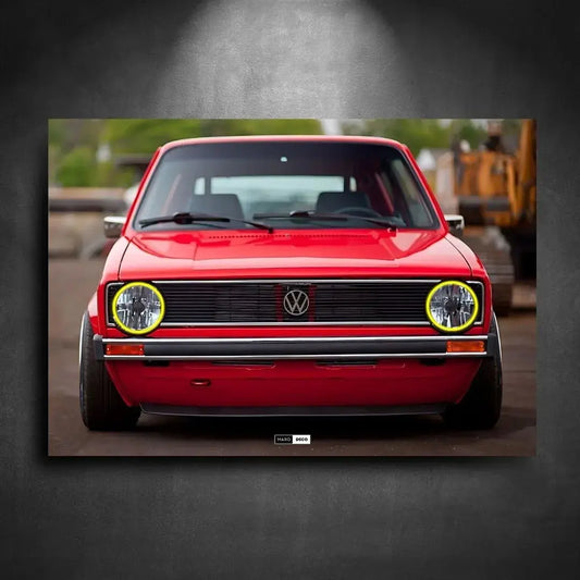 Tableau Volkswagen Golf Mk1 en Plexiglass | Marodeco