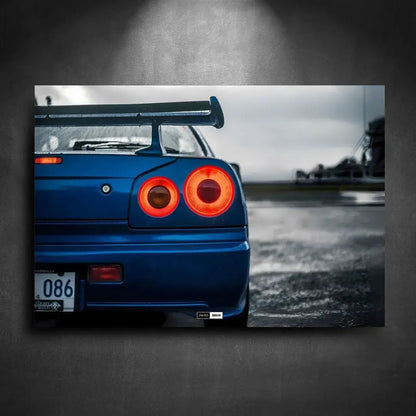 Tableau Nissan Skyline GT-R en Plexiglass | Marodeco