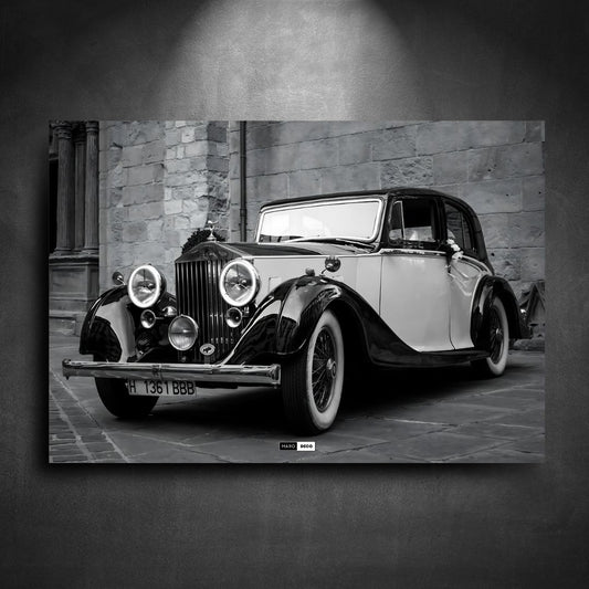 Tableau Néon Rolls-Royce Phantom III-Marodeco