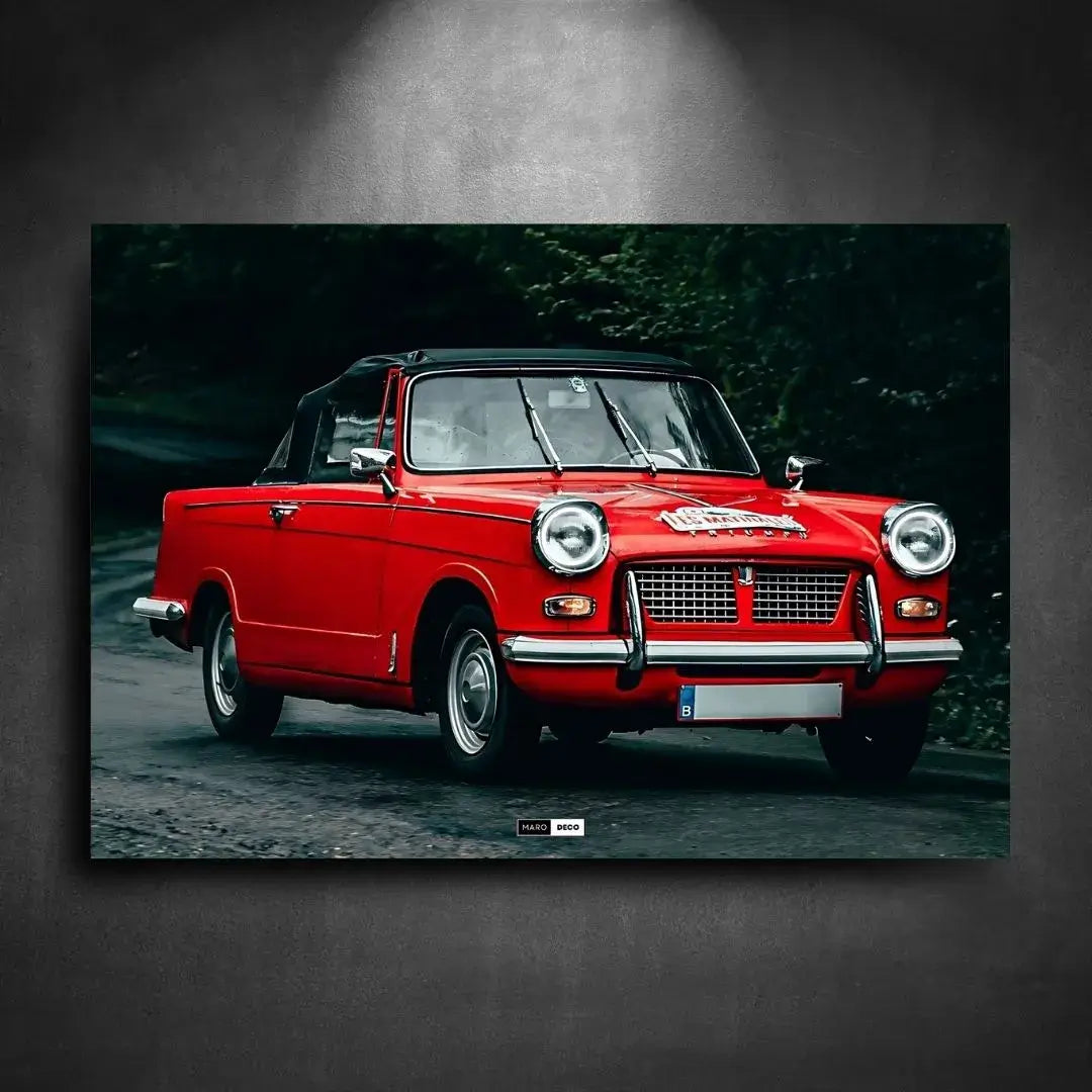 Tableau Triumph Herald en Plexiglass | Marodeco