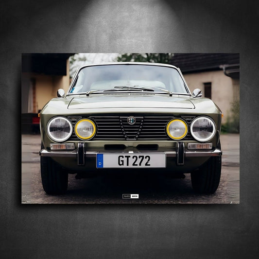 Tableau Néon Alfa Romeo Giulia Sprint GT-Marodeco