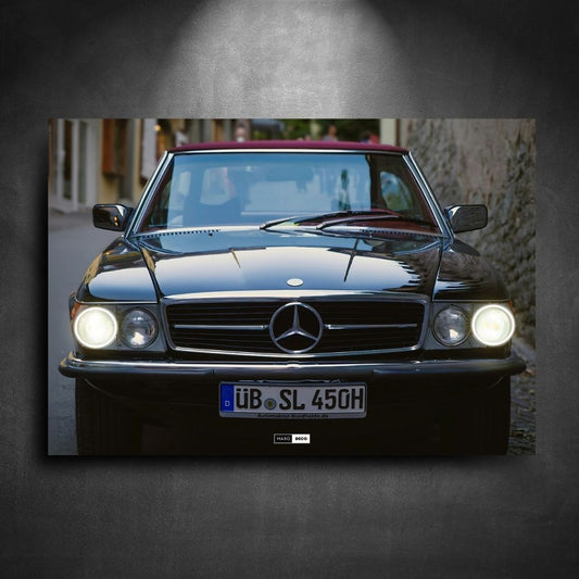 Tableau Néon Mercedes 380 SL-Marodeco