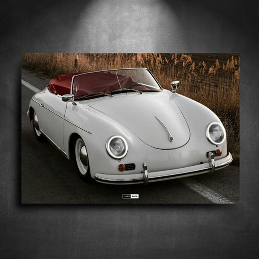 Tableau Néon Porsche 356 Cabriolet-Marodeco