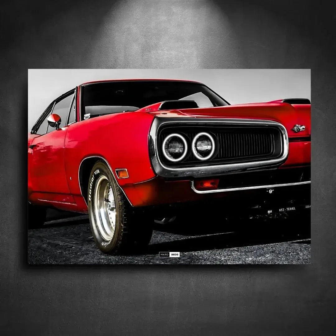 Tableau Dodge Coronet Super Bee en Plexiglass | Marodeco
