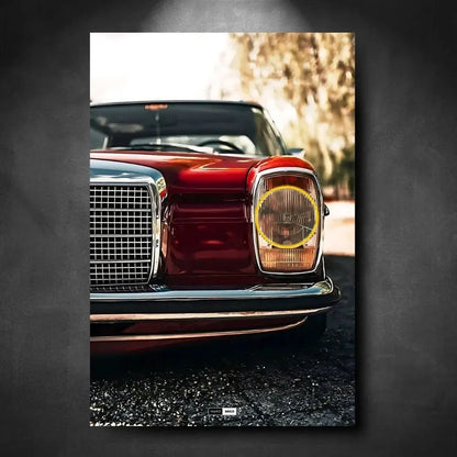 Tableau Mercedes W114 en Plexiglass | Marodeco