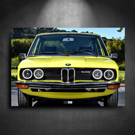 Tableau Néon BMW 528 (E12)-Marodeco