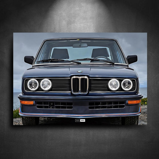 Tableau Néon BMW Série 5 (E12)-Marodeco