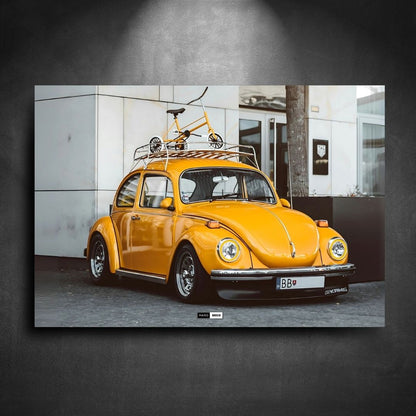 Tableau Néon Volkswagen Coccinelle-Marodeco