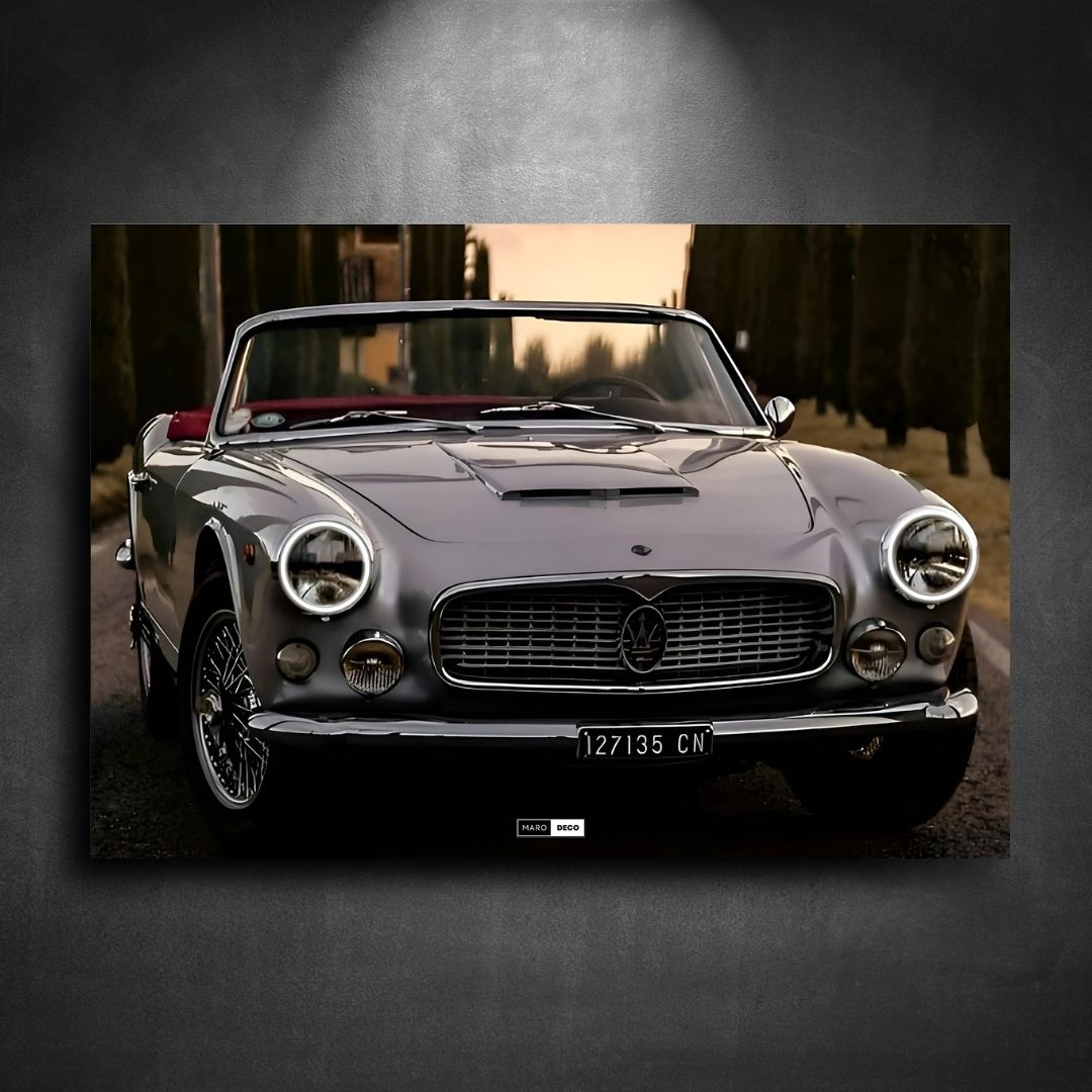 Tableau Néon Maserati 3500 GT Spyder-Marodeco