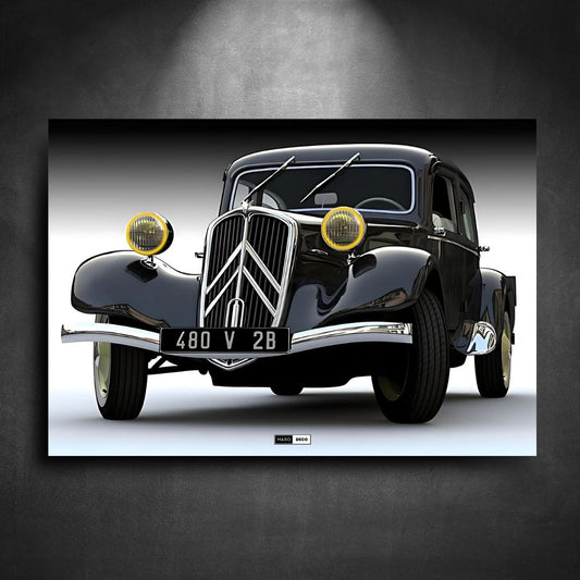 Tableau Néon Citroën Traction Avant-Marodeco