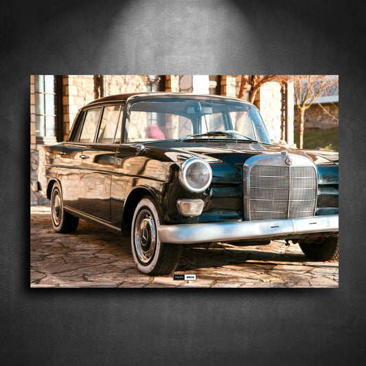 Tableau Néon Mercedes W110 Fintail-Marodeco