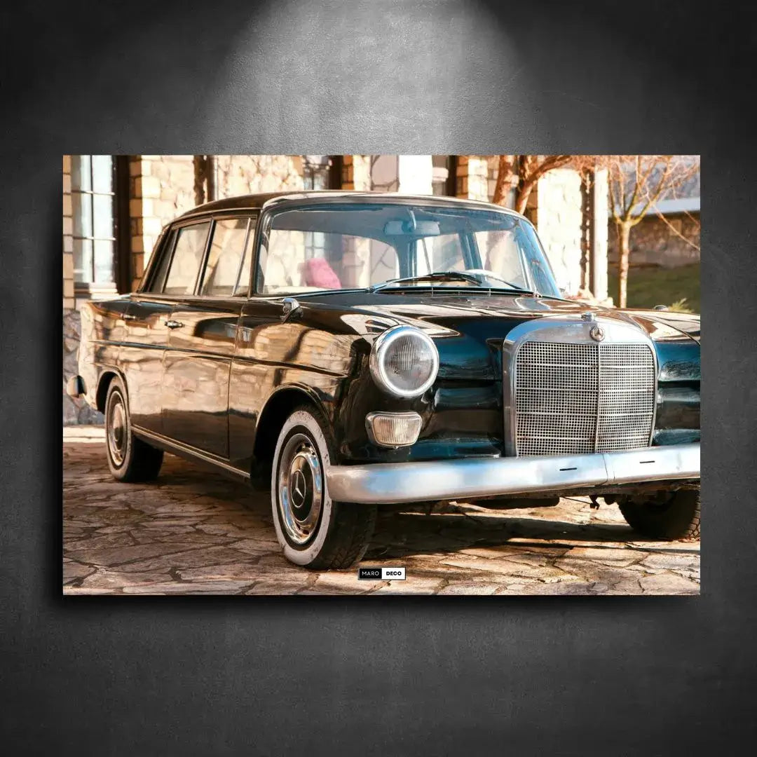 Mercedes W110 Fintail — Tableau Plexiglass pour décoration murale