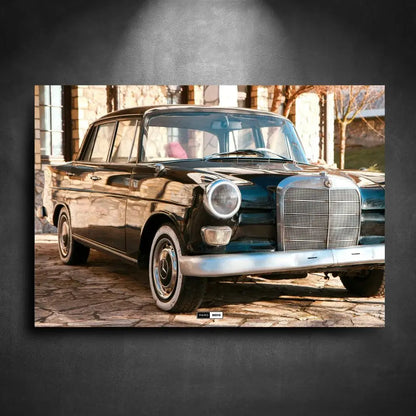 Mercedes W110 Fintail — Tableau Plexiglass pour décoration murale