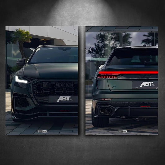 Tableau DUO NÉON Audi RSQ8 ABT - Marodeco