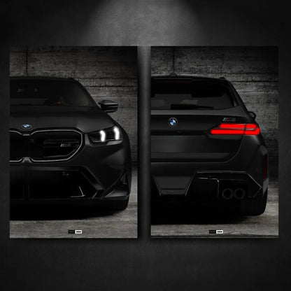 Tableau DUO NÉON BMW M5 - Marodeco