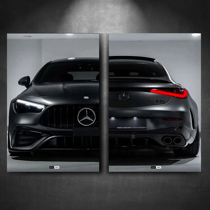 Tableau DUO NÉON Mercedes CLE 53 AMG - Marodeco