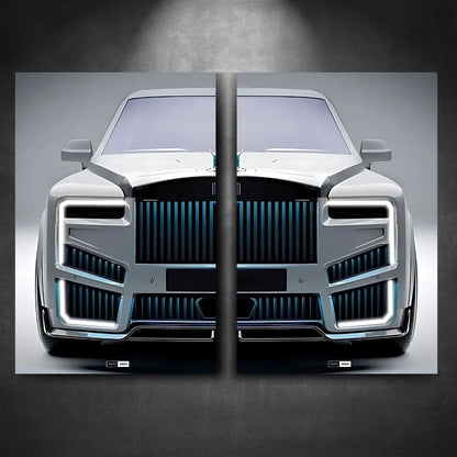 Tableau DUO NÉON Rolls-Royce Cullinan Mansory - Marodeco