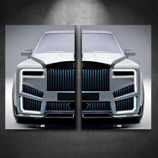 Tableau DUO Rolls-Royce Cullinan Mansory en Plexiglass | Marodeco