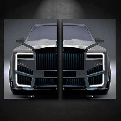 Tableau DUO NÉON Rolls-Royce Cullinan Mansory - Marodeco