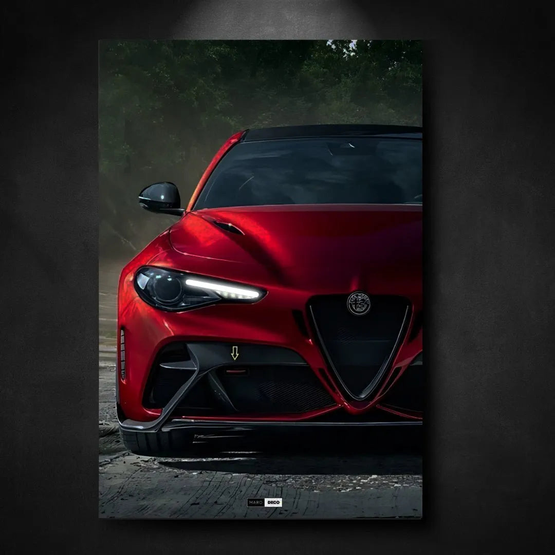 Tableau NÉON Alfa Romeo Giulia GTA - Marodeco