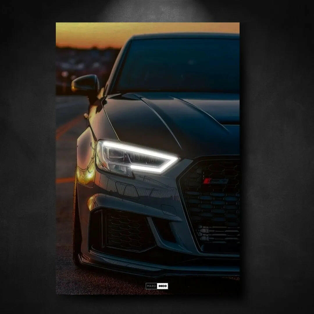 Tableau NÉON Audi RS3 ABT - Marodeco