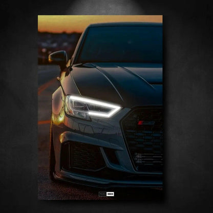 Tableau NÉON Audi RS3 ABT - Marodeco