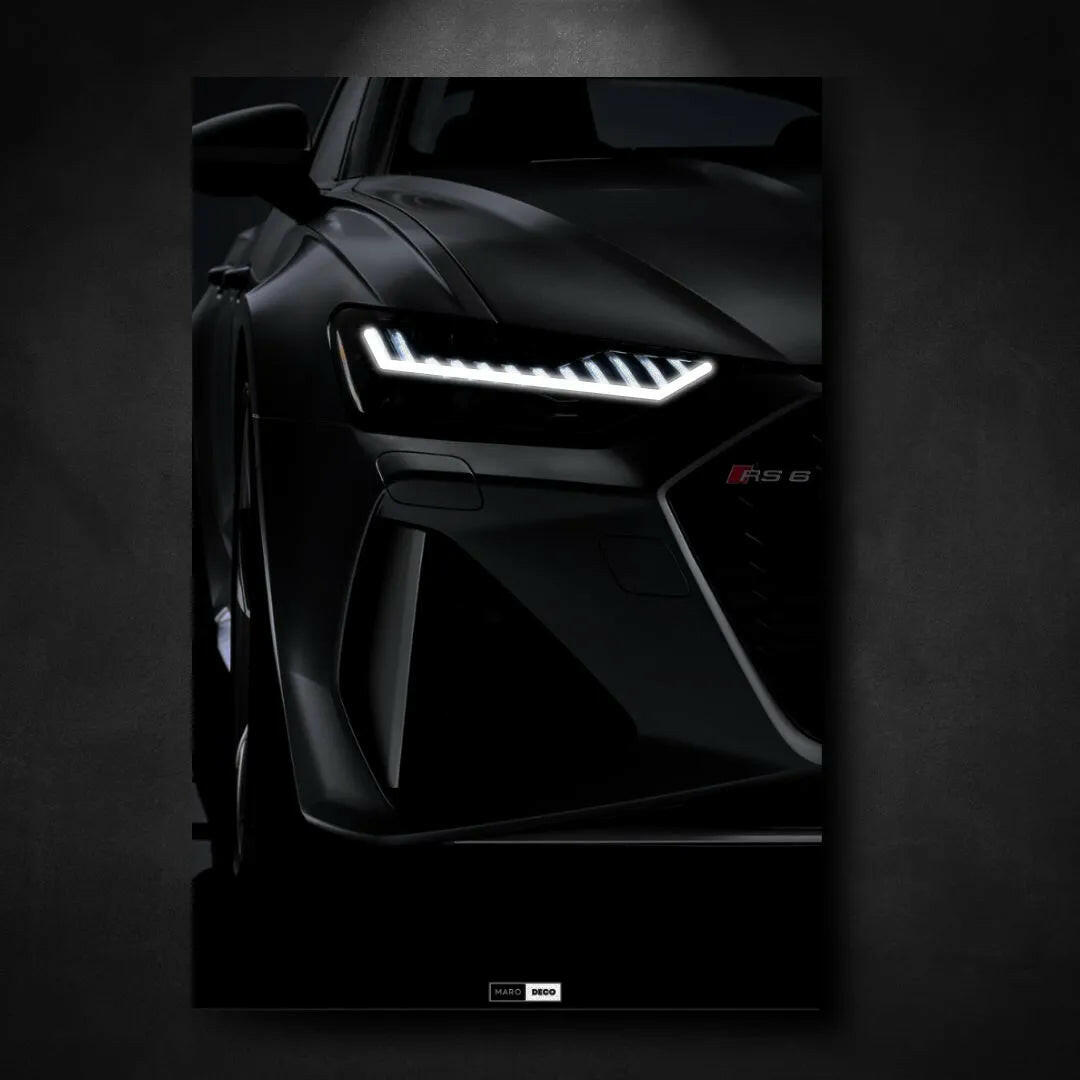 Tableau NÉON Audi RS6 - Marodeco