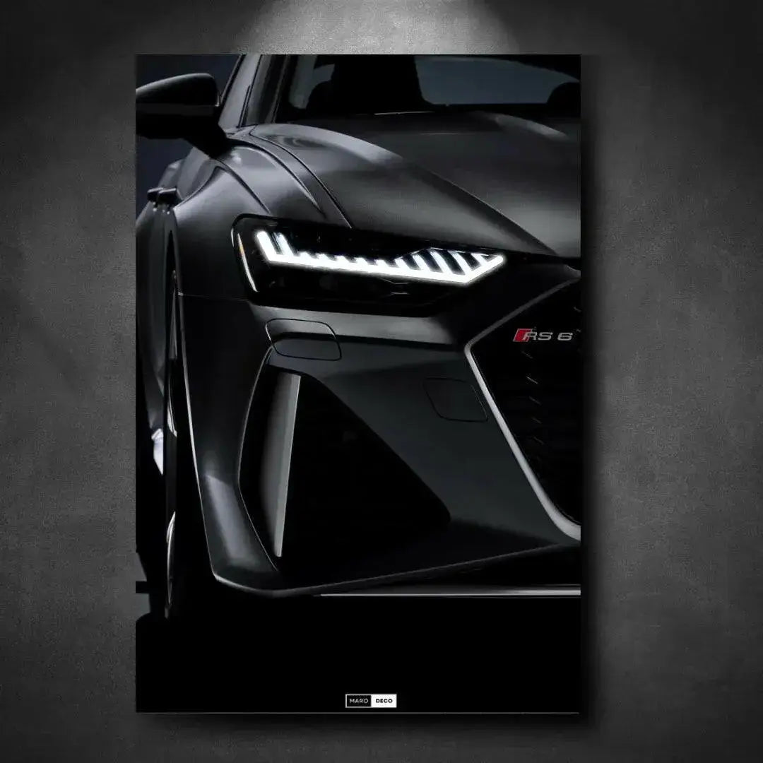 Tableau Audi RS6 en Plexiglass | Marodeco