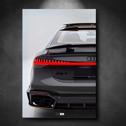 Tableau NÉON Audi RS7 - Marodeco