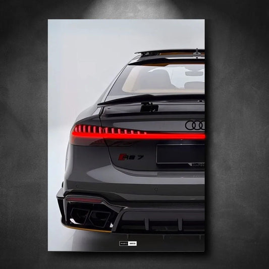 Tableau NÉON Audi RS7 - Marodeco