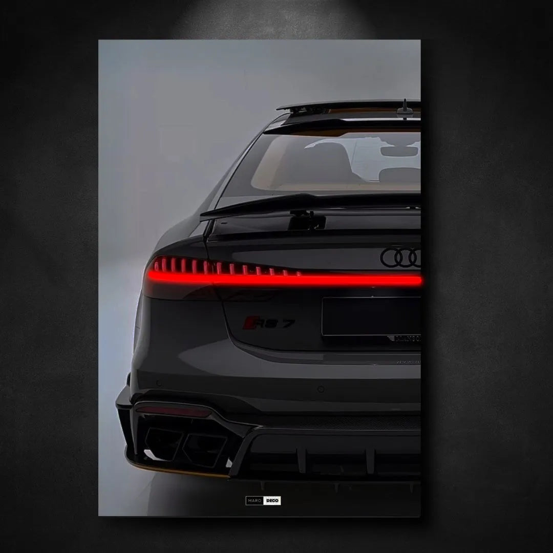 Tableau NÉON Audi RS7 - Marodeco