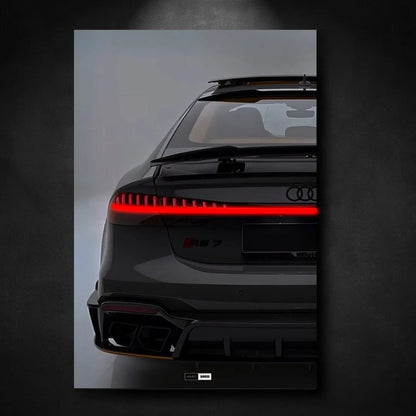 Tableau NÉON Audi RS7 - Marodeco