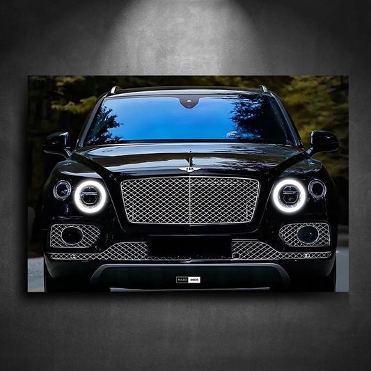 Tableau NÉON Bentley Bentayga - Marodeco