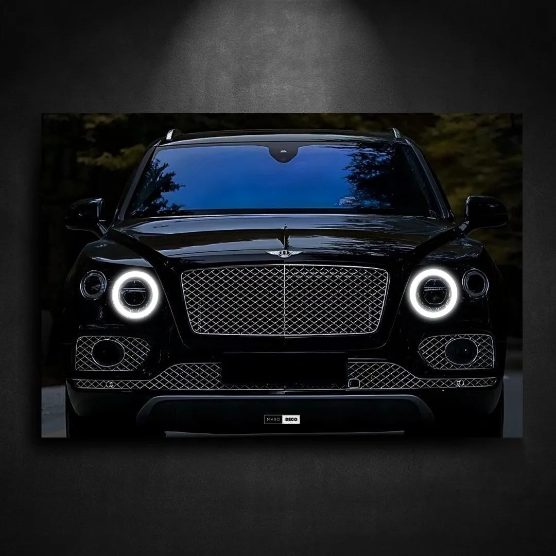 Tableau NÉON Bentley Bentayga - Marodeco
