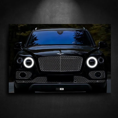 Tableau NÉON Bentley Bentayga - Marodeco