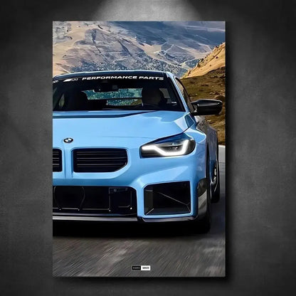 BMW M2 — Tableau Plexiglass pour décoration murale