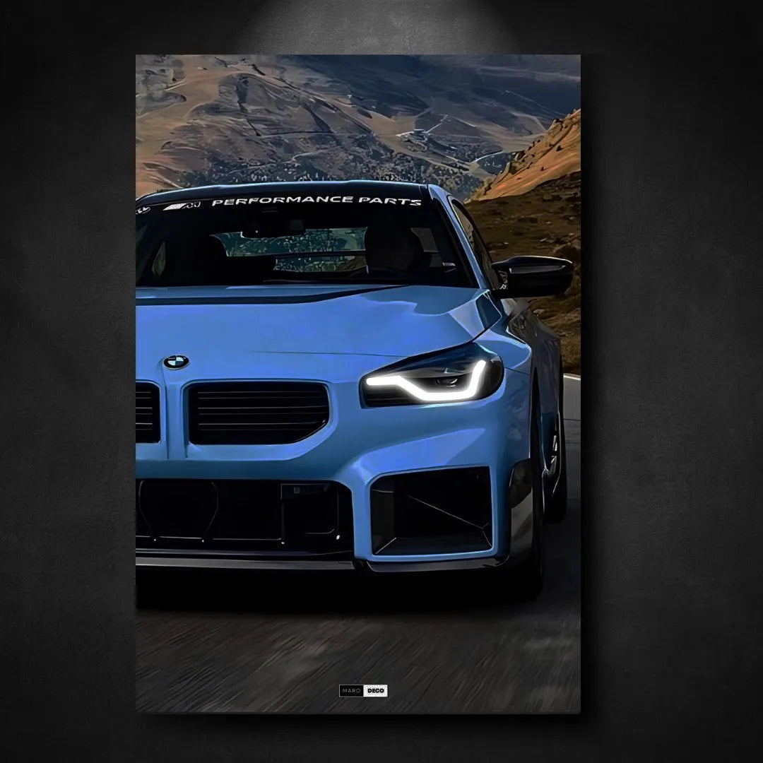 Tableau NÉON BMW M2 - Marodeco