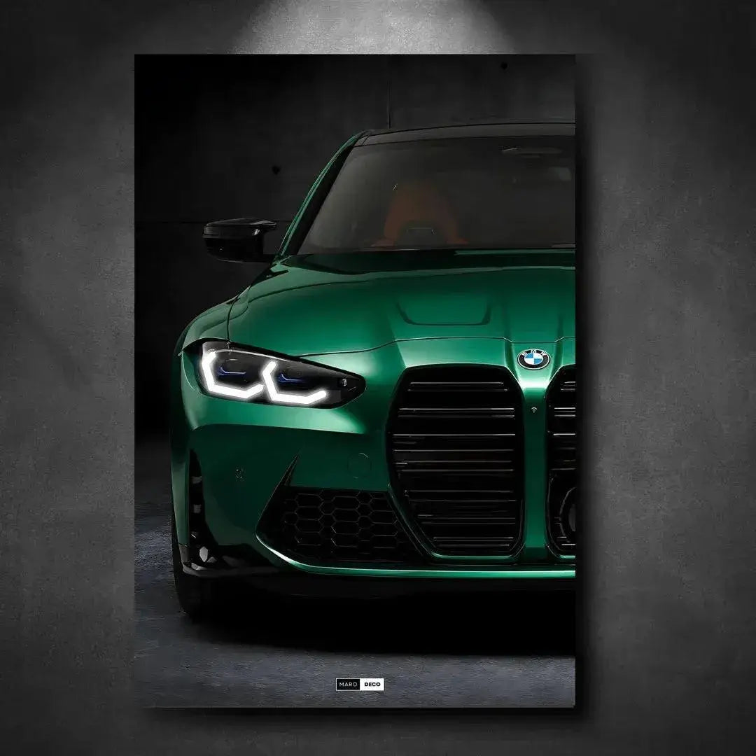 Tableau BMW M3 Competition en Plexiglass | Marodeco