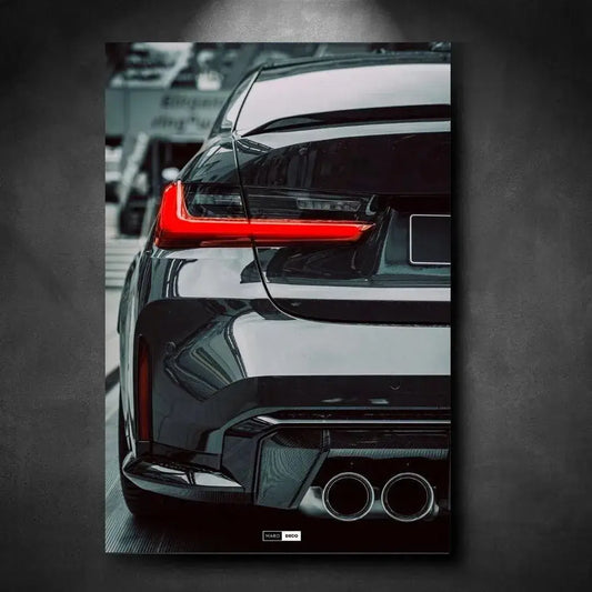 Tableau BMW M3 Competition en Plexiglass | Marodeco