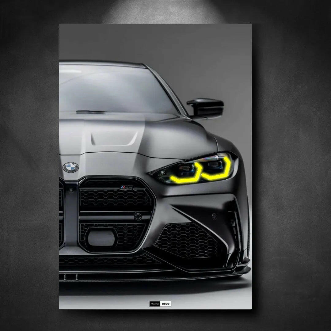 Tableau NÉON BMW M4 Competition - Marodeco