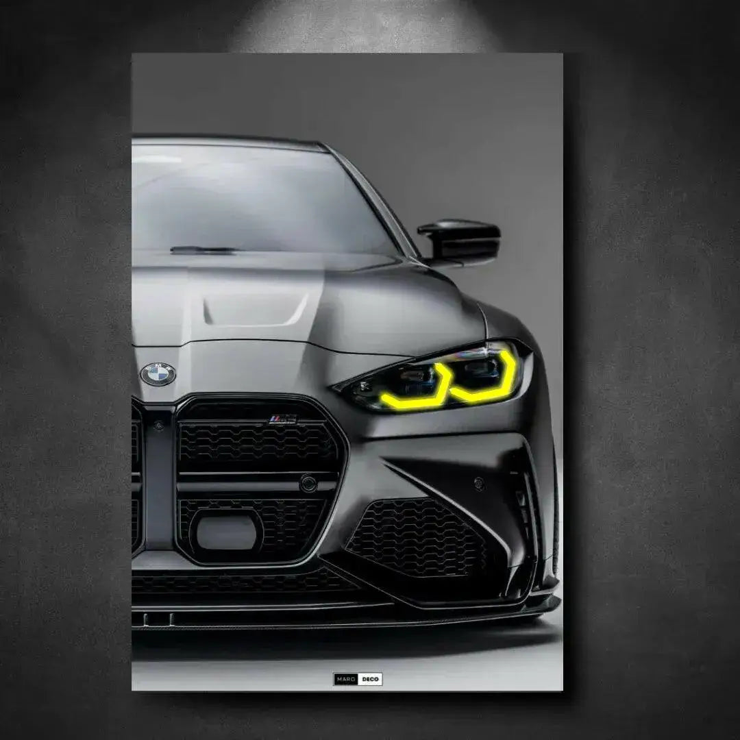 Tableau BMW M4 Competition en Plexiglass | Marodeco