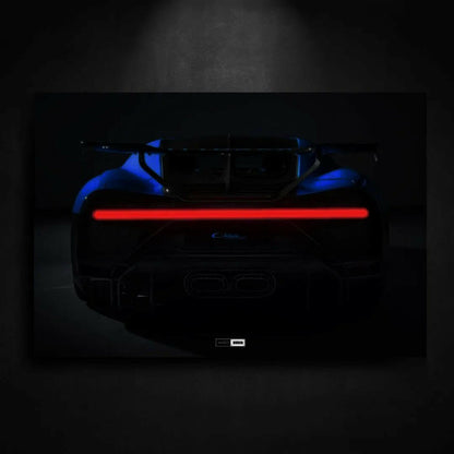Tableau NÉON Bugatti Chiron Pur Sport - Marodeco