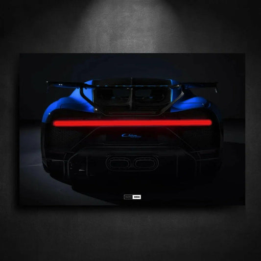 Tableau NÉON Bugatti Chiron Pur Sport - Marodeco