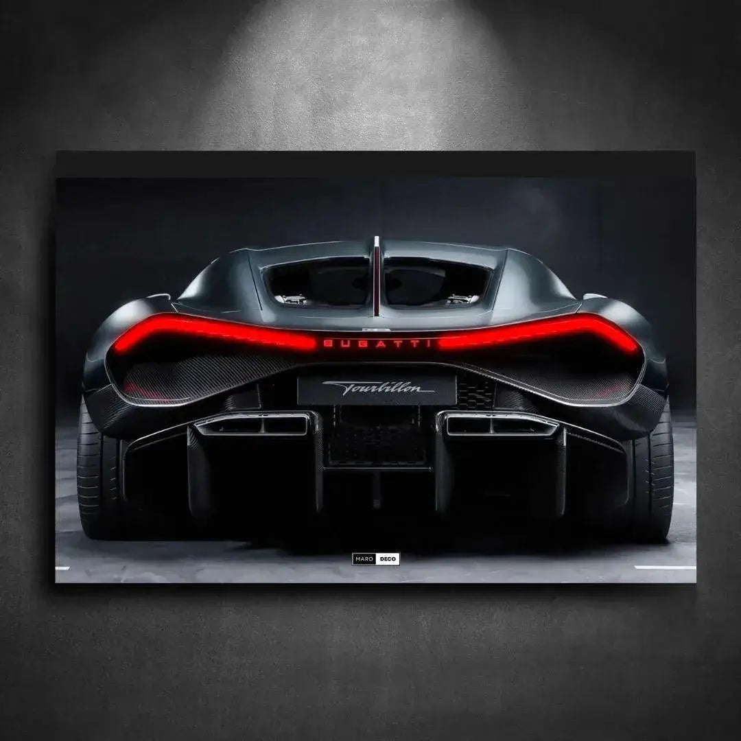 Bugatti Tourbillon — Tableau Plexiglass pour décoration murale